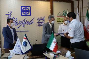 گرامیداشت روز اورژانس و فوریت های پزشکی در دانشگاه علوم پزشکی استان سمنان 